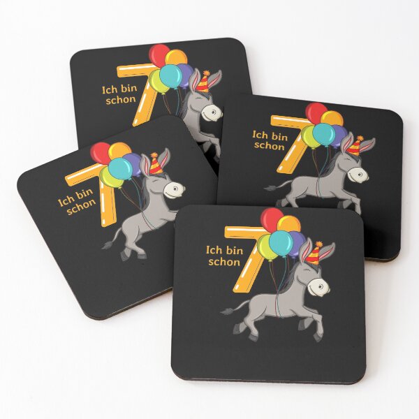 Item preview, 7 year donkey birthday designed and sold by Weilichesmag.