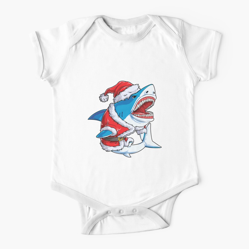 baby shark christmas pajamas