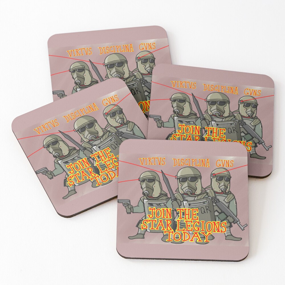 Item preview, Coasters (Set of 4) designed and sold by foojer.