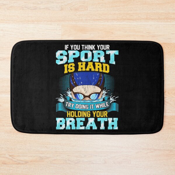Item preview, Think Your Sport Is Hard Do It Holding Your Breath designed and sold by perfectpresents.