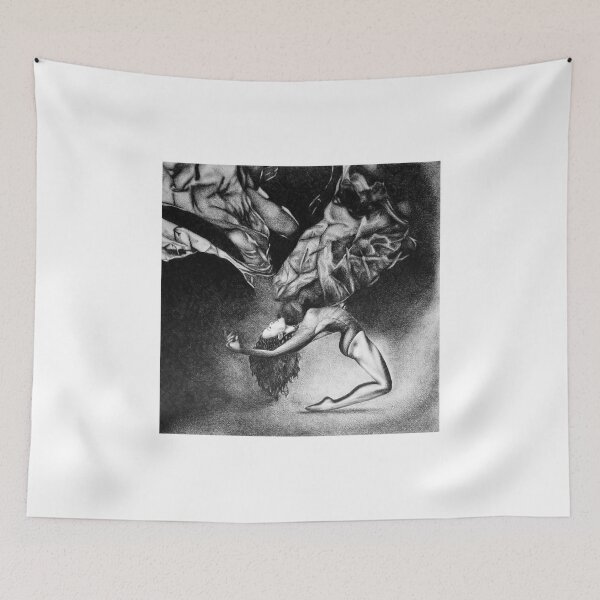 Item preview, The keeper of the fleeting moment, 2020, 50-50cm, graphite crayon on paper designed and sold by oanaunciuleanu.