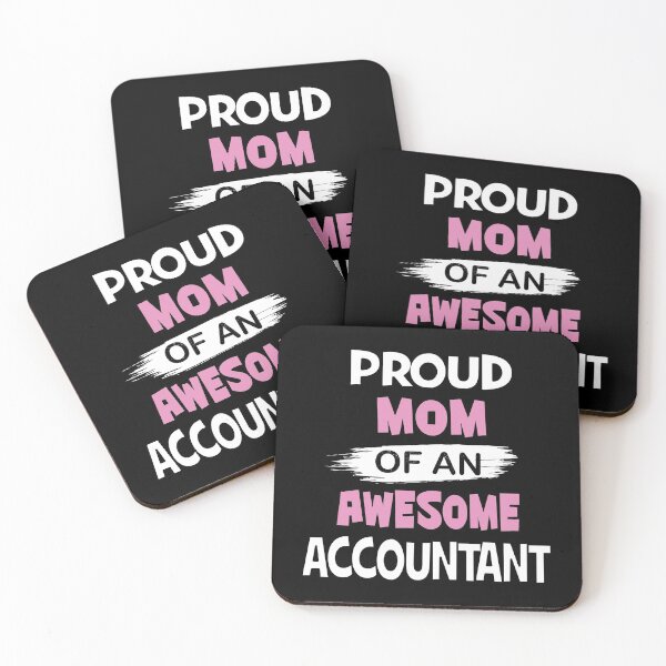 Item preview, Proud Mom Of An Awesome Accountant Gift - Funny Accounting product designed and sold by Grabitees.