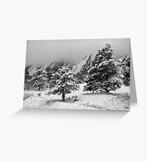 The Third Flatiron From Bluebell Road Greeting Card