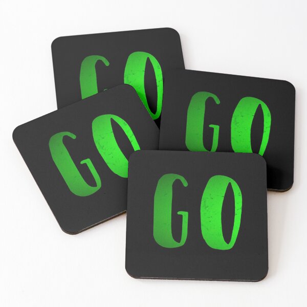 Item preview, Go typography. designed and sold by RonaldKitama.