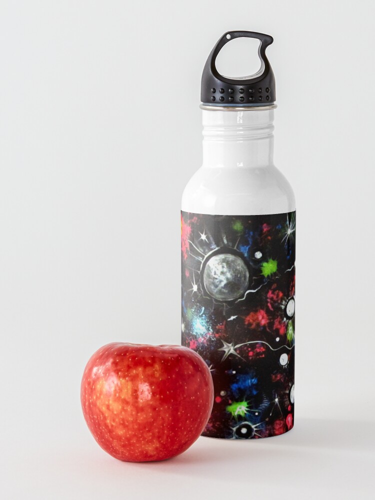 Alternate view of To the Moon and Beyond - Abstract Water Bottle