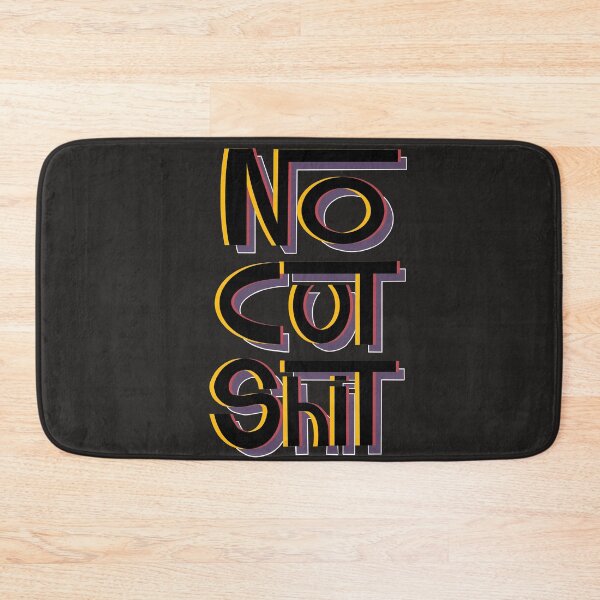 Item preview, No cut shit / slogan t shirt / graph designed and sold by ppscale.