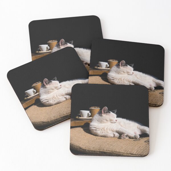 Item preview, Coffee Cat designed and sold by Rae Tucker Photography & Designs.