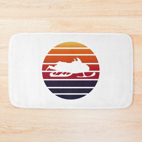 Item preview, Snowmobile Snowmobiling Retro Style designed and sold by EstelleStar.
