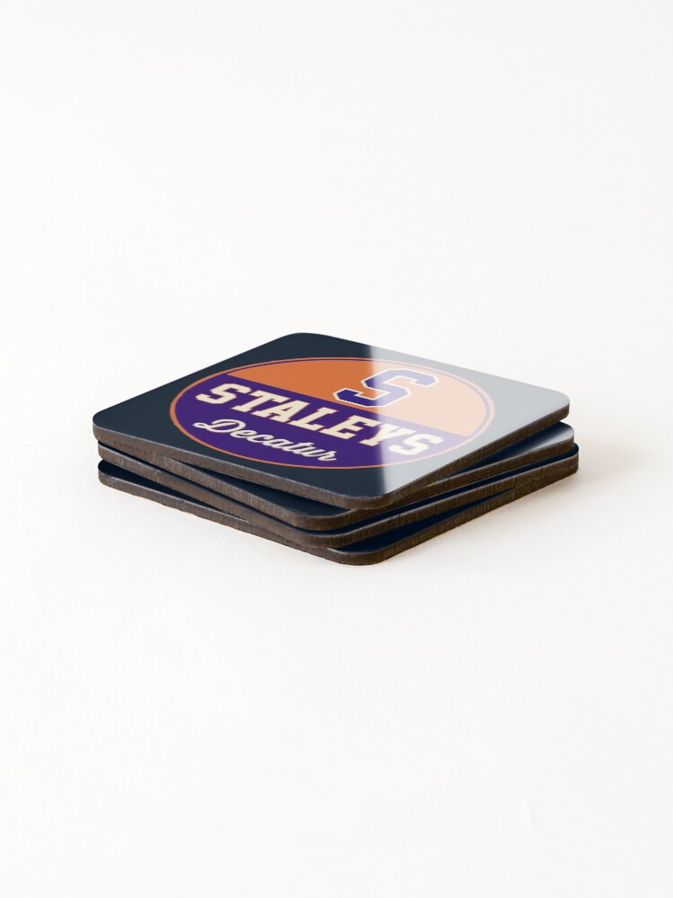Thumbnail 4 of 5, Coasters (Set of 4), Decatur Staleys designed and sold by dankurt.