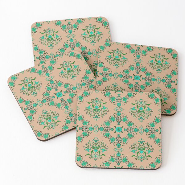 Item preview, Vintage Floral - Green designed and sold by SilverPegasus.