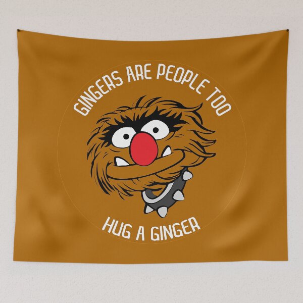 Item preview, Gingers Are People Too - Funny Ginger Haired Gifts - Hug A Ginger - Ginger shirt - t shirt - T shirt designed and sold by happygiftideas.
