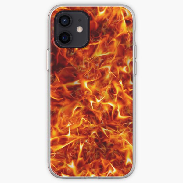 Fire for decorative products iPhone Soft Case
