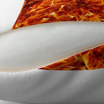 Alternate view of Fire for decorative products Floor Pillow