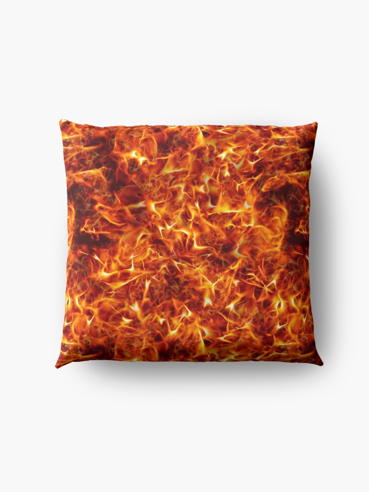 Alternate view of Fire for decorative products Floor Pillow