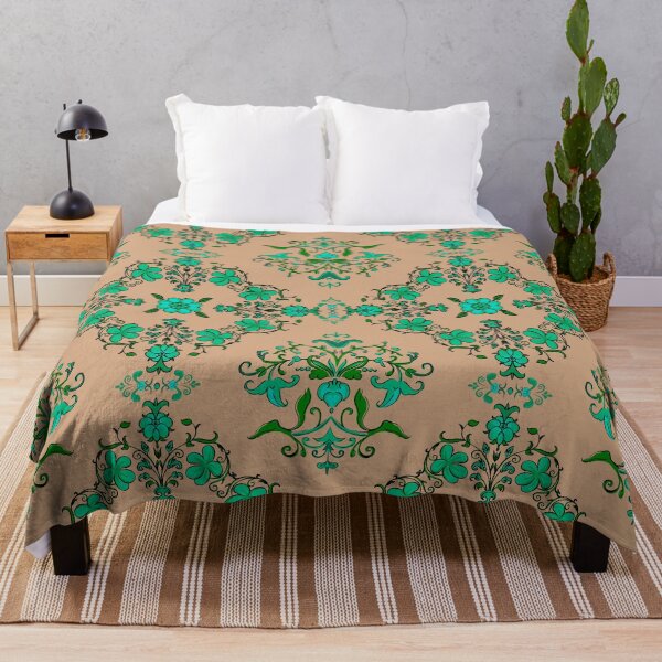 Item preview, Vintage Floral - Green designed and sold by SilverPegasus.
