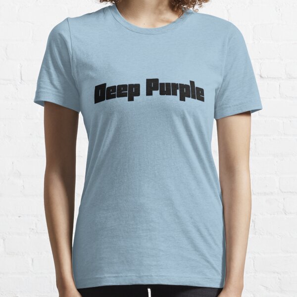 Deep Purple Psychedelic Rock T Shirt Negro