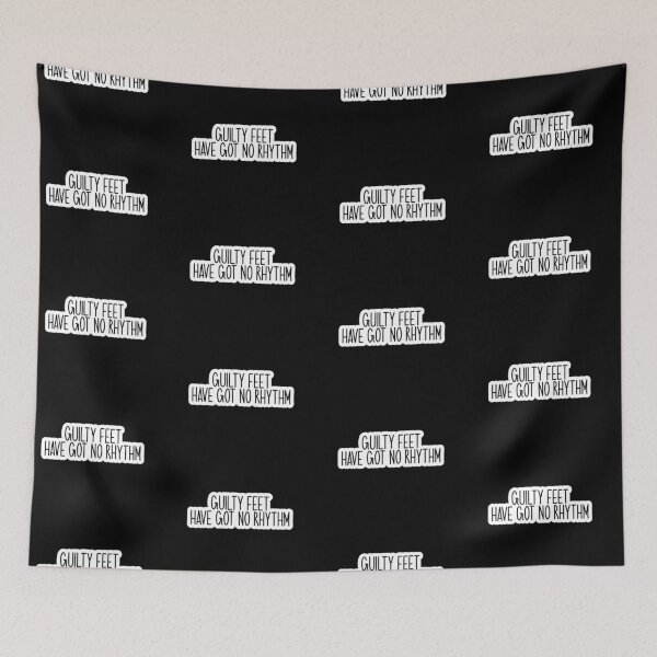 Item preview, guilty feet have got no rhythm Popular Meme Speech designed and sold by sosavvvy.