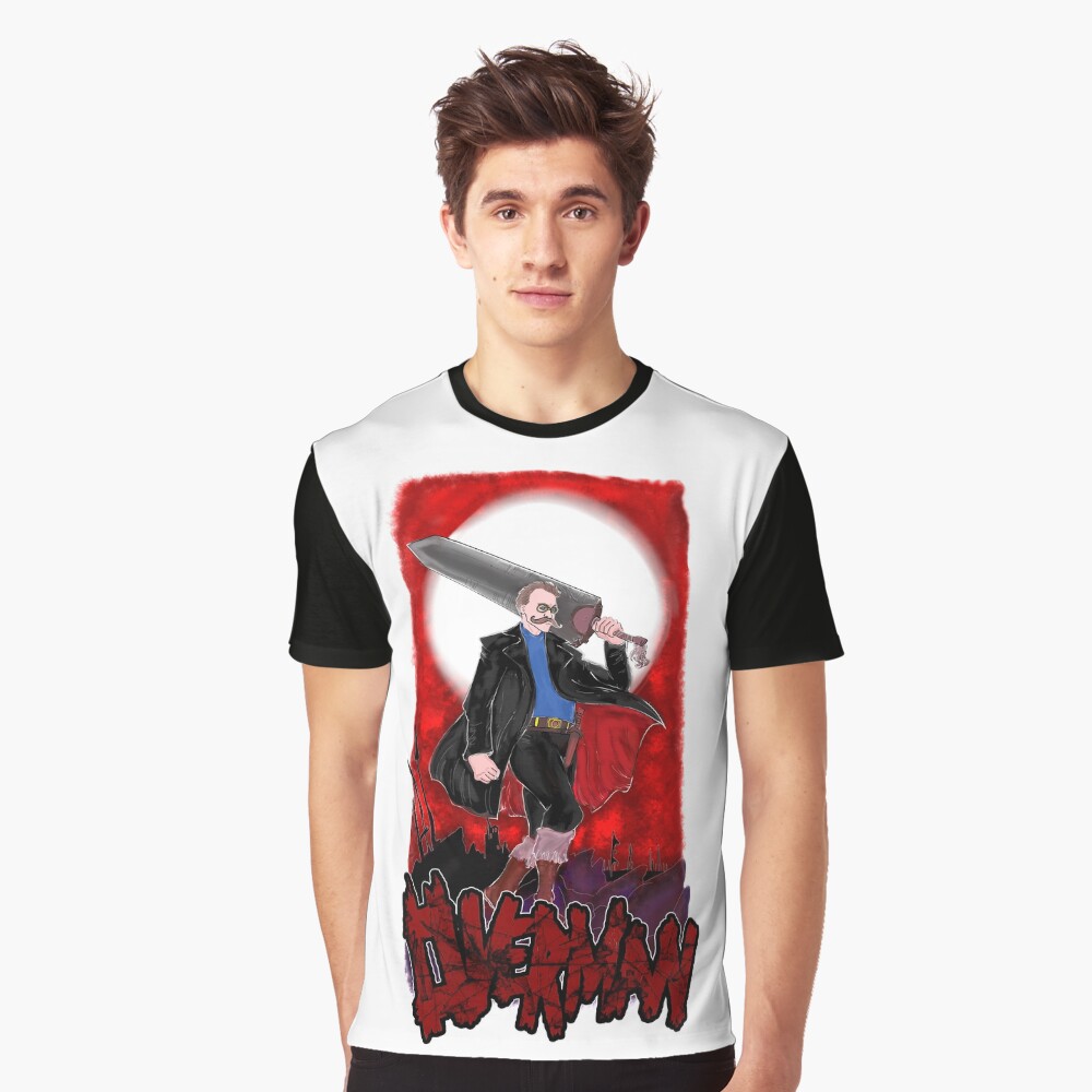 Overman: Nietzsche Graphic T-Shirt