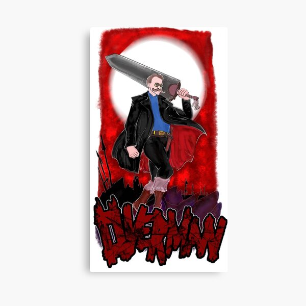 Overman: Nietzsche Canvas Print
