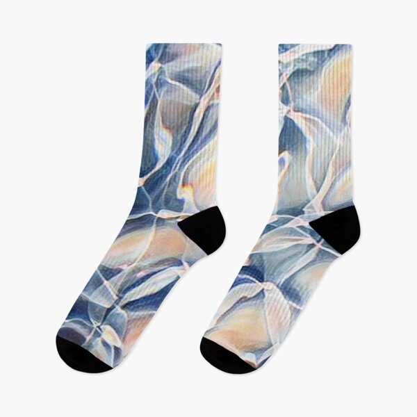 Item preview, Flowers In The Waves: Abstract print of light underwater  designed and sold by tenderlovingart.