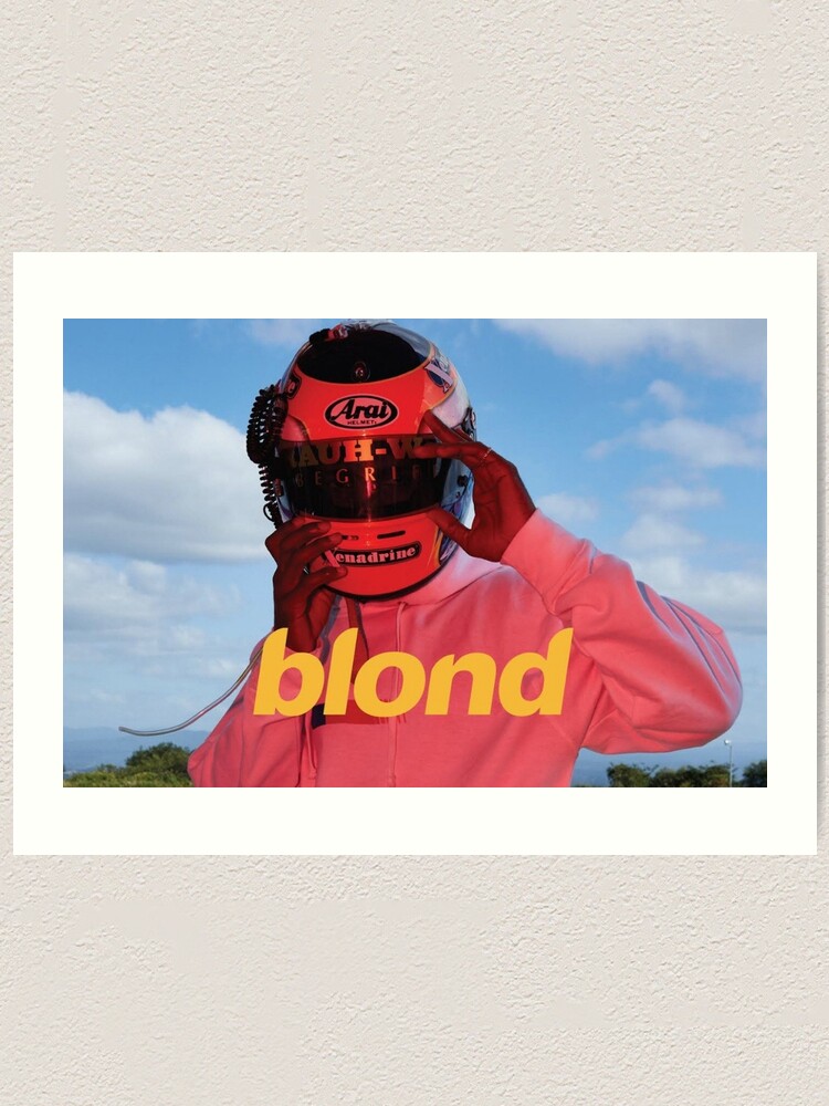 Frank Ocean Blonde Helmet