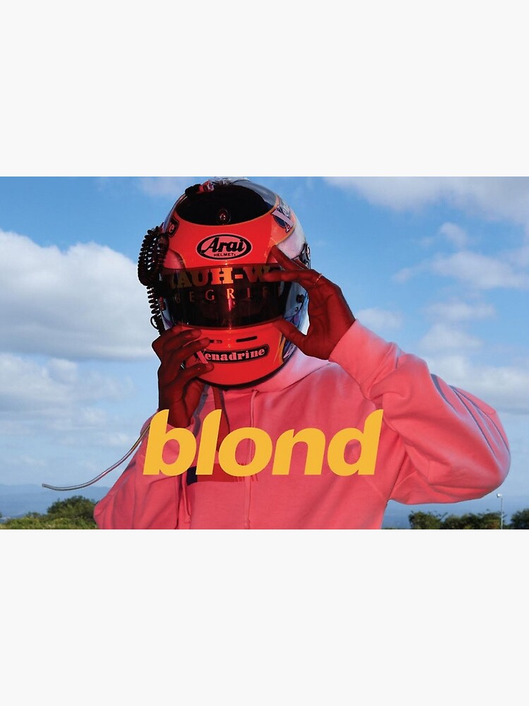 レア】 Frank Ocean Blond Helmet ポスター-