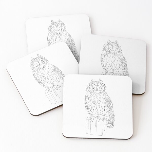 Item preview, Short-Eared Owl designed and sold by nolessjess.