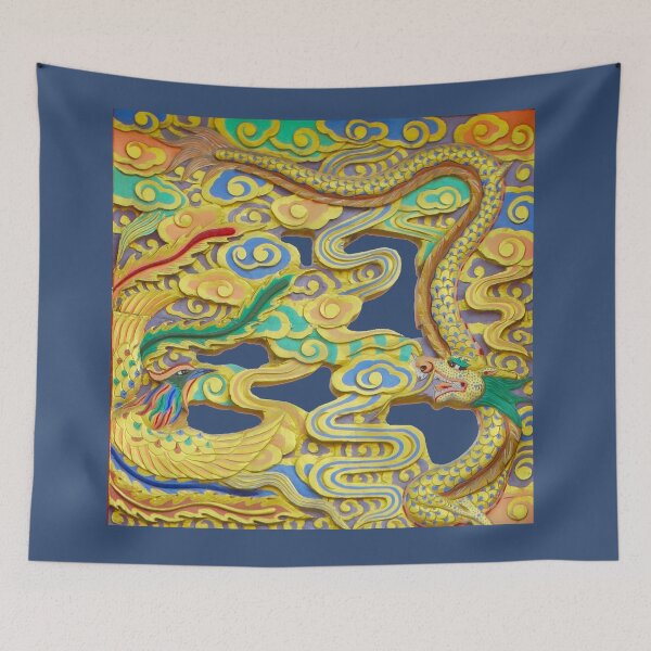 Item preview, The Mythical Phoenix and The Dragon designed and sold by ALifeSavored.