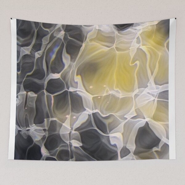 Aperçu de l'œuvre Hurricane Marble: Impression abstraite de lumière sous l'eau créée et vendue par tenderlovingart.