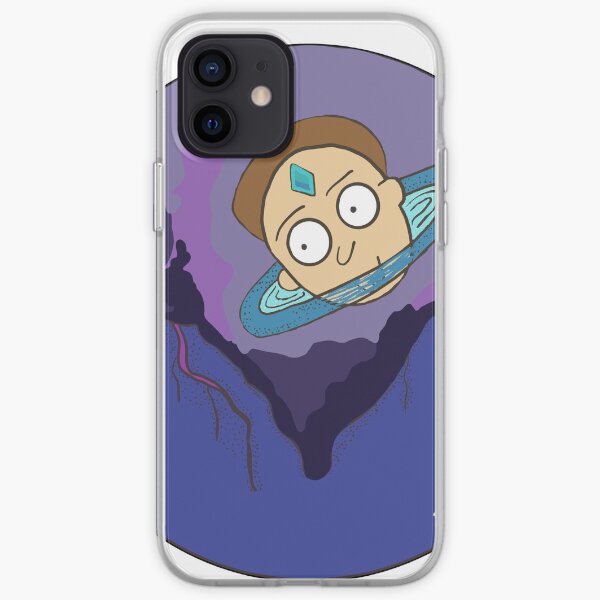 Morty's Death Crystal Space Adventure iPhone Soft Case