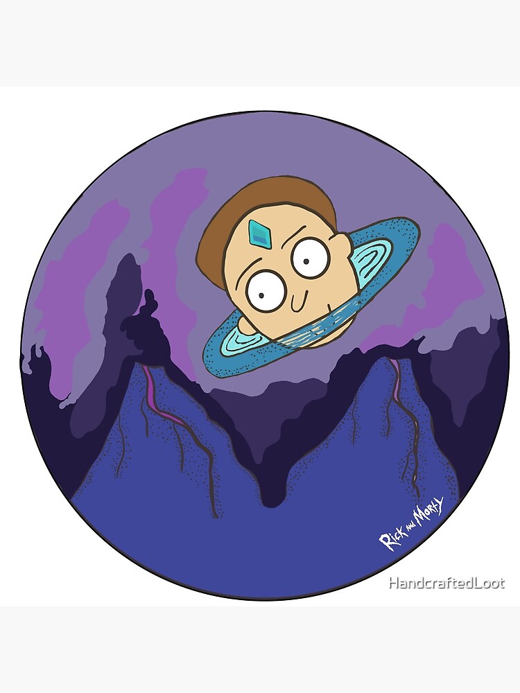 Morty's Death Crystal Space Adventure by HandcraftedLoot