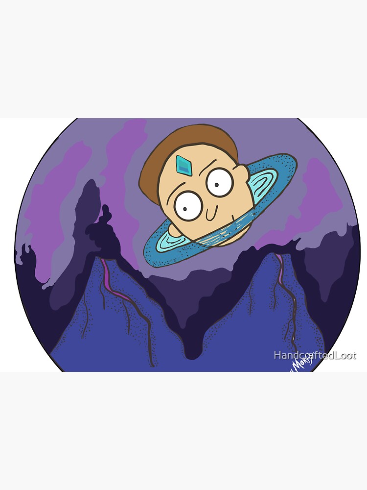 Morty's Death Crystal Space Adventure by HandcraftedLoot