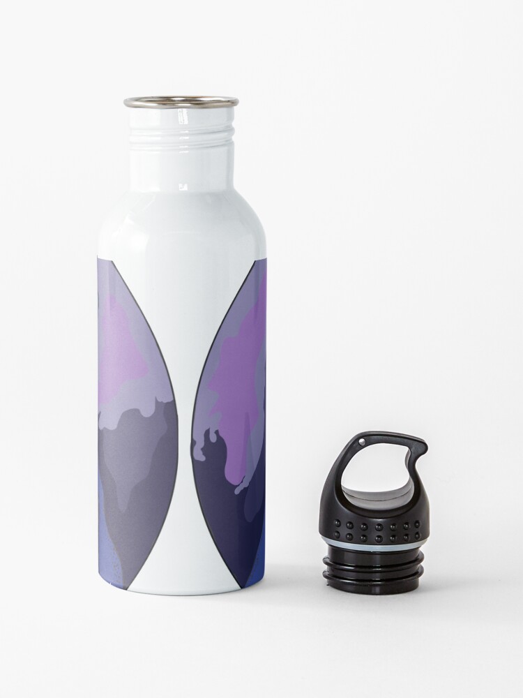 Alternate view of Morty's Death Crystal Space Adventure Water Bottle