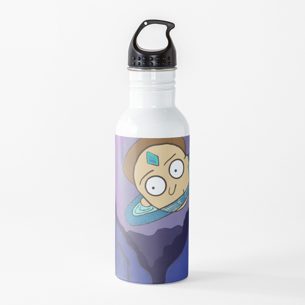 Morty's Death Crystal Space Adventure Water Bottle