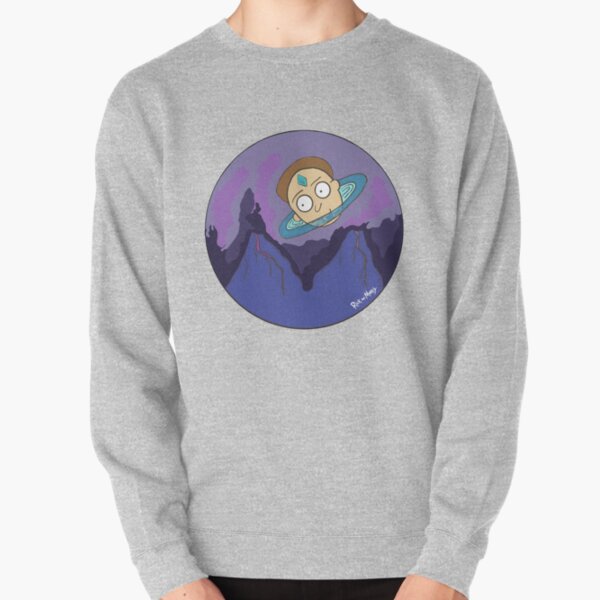 Morty's Death Crystal Space Adventure Pullover Sweatshirt