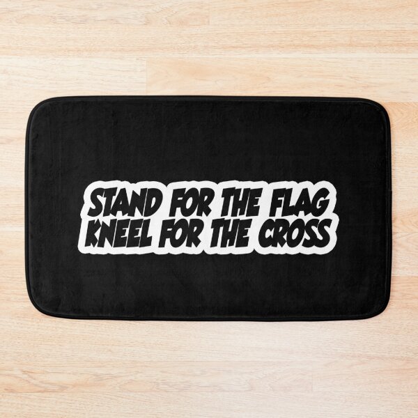 Item preview, stand for the flag kneel for the cross Popular Meme Speech bold designed and sold by sosavvvy.