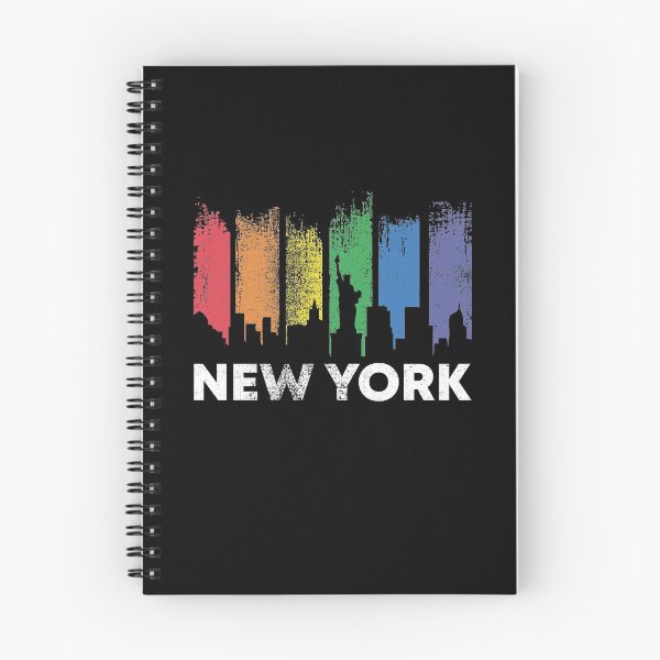 Item preview, New York Skyline LGBT Pride Rainbow designed and sold by zeno27.