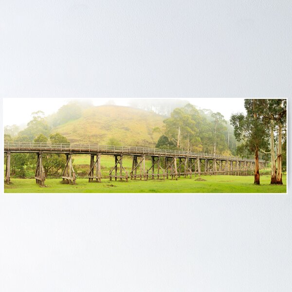Item preview, Foggy Trestle Bridge, Timboon, Victoria, Australia designed and sold by Michael Boniwell.