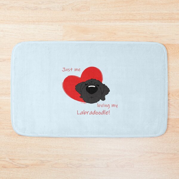 Item preview, Just me loving my Labradoodle! designed and sold by LivHana.