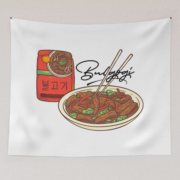 Item preview, Bulgogi with writing designed and sold by JonConDesign.