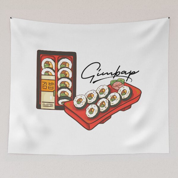 Item preview, Gimbap with writing designed and sold by JonConDesign.
