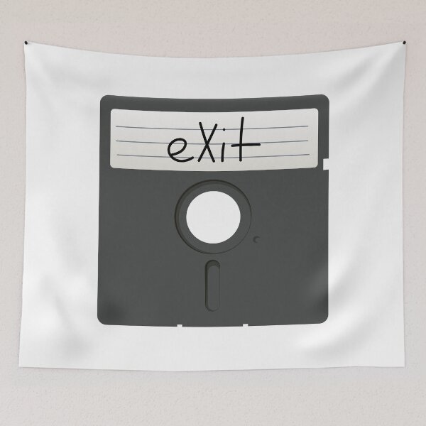 Item preview, eXit / Floppy Disk / Mr Robot  designed and sold by andycdesigns.