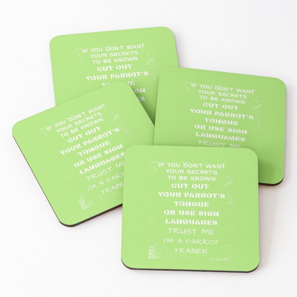 Item preview, Funny Quote The Parrot Trainer's Well-Hidden Secrets designed and sold by Ralek.