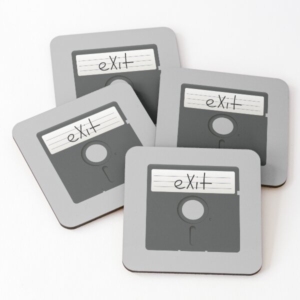 Item preview, eXit / Floppy Disk / Mr Robot  designed and sold by andycdesigns.