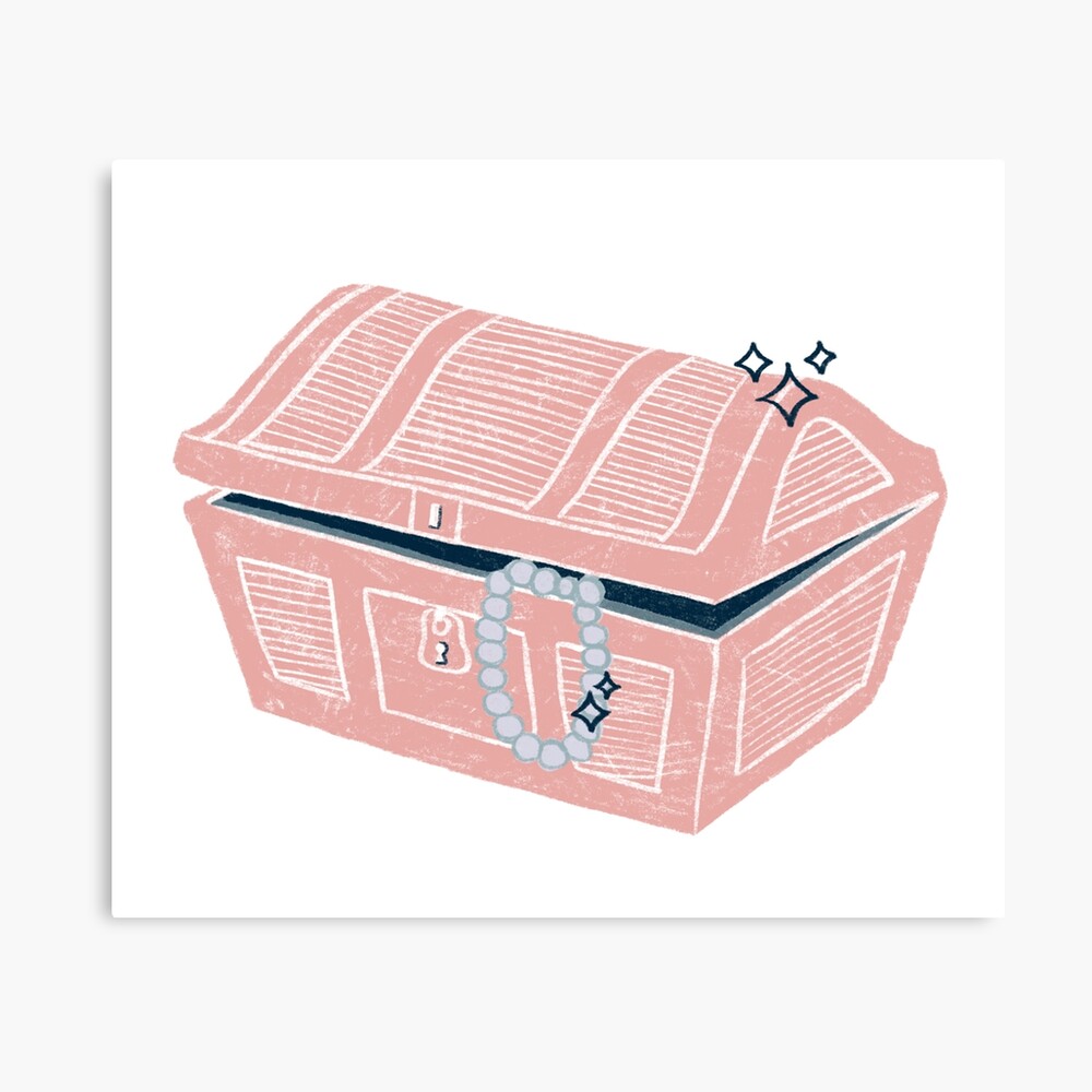 pink treasure chest toy box