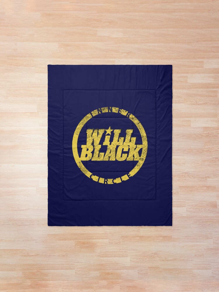 Alternate view of WB Inner Circle GOLD (center ice logo) Comforter