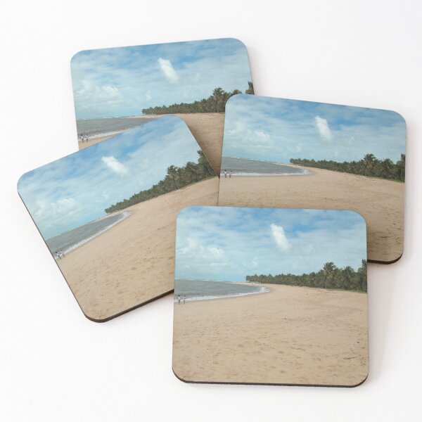 Item preview, Tropical Beach Coastline Palm tree Forest Landscape Brazil designed and sold by worldways.