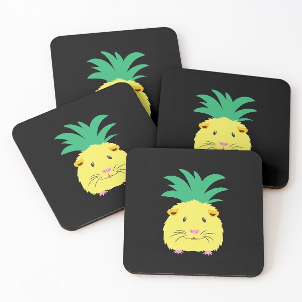 Item preview, Cute Guinea pig pineapple designed and sold by jazzydevil.