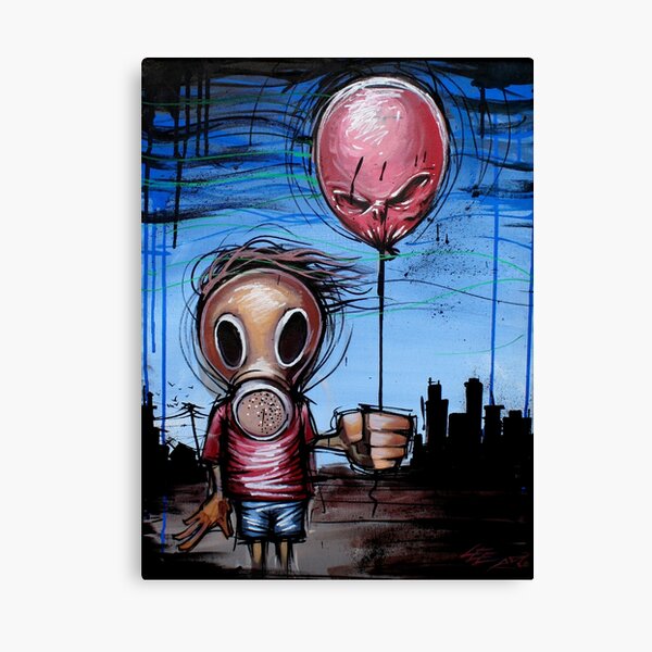 Toxic Kid Urban Art Apocalypse Survival Pop Art Canvas Print