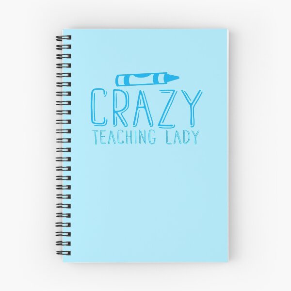 Item preview, Crazy TEACHING LADY crayon  (Funny teaching design) designed and sold by jazzydevil.